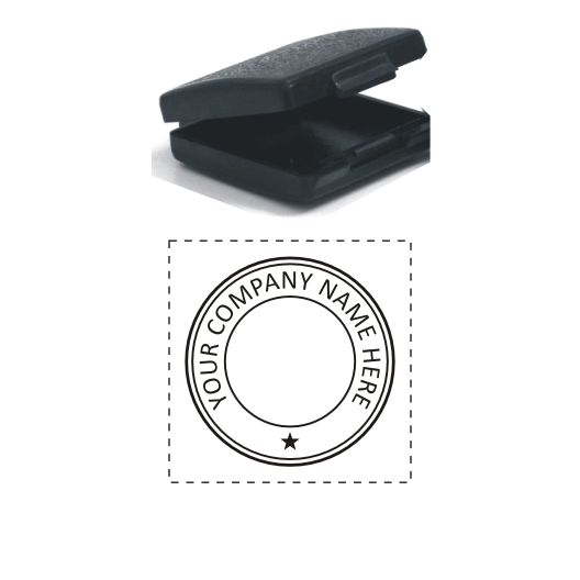 Round Stamp With Company Name